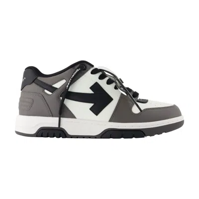 Off-white Out Of Office Sneakers - Off White - Leather - Grey In Multi