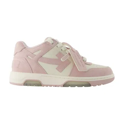 Off-white Out Of Office Sneakers - Off White - Leather - Pink