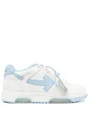 Off-white Off White Men White Leather Out Of Office Sneakers In White