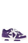 Off-white Off White Men Out Of Office Sneakers In Purple