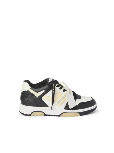 Off-white Lace-up Heel Counter Sneakers In Black