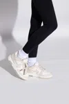 Off-white Off White Out Of Office Leather Sneakers In Neutral