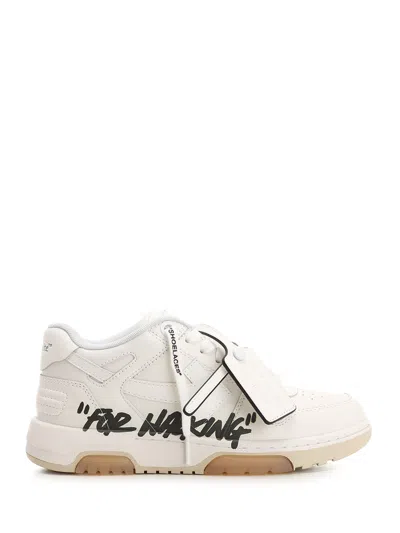 Off-white Out Of Office Sneakers In Bianco