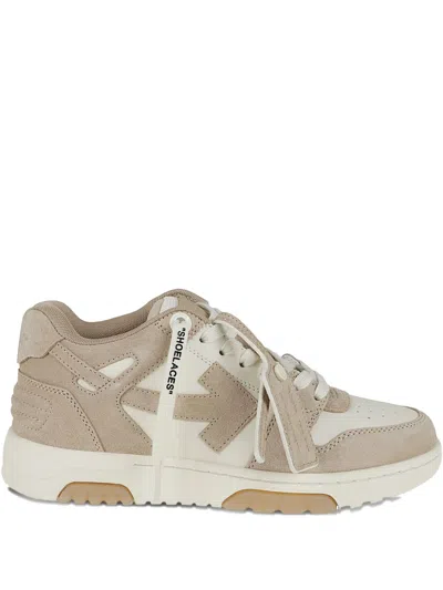 Off-white Out Of Office Sneakers In Brown