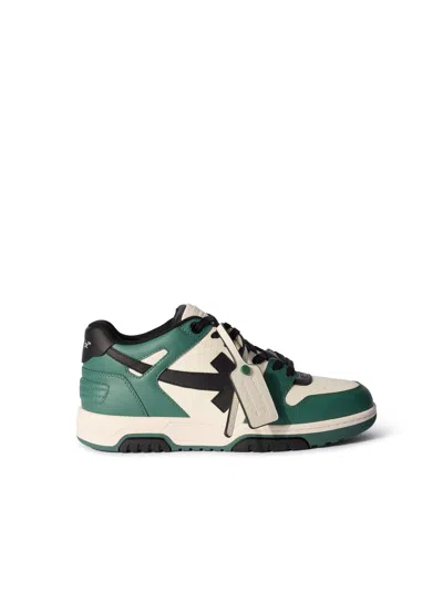 Off-white Out Of Office Sneakers In Green