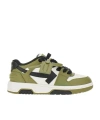 Off-white Out Of Office Sneakers In Green