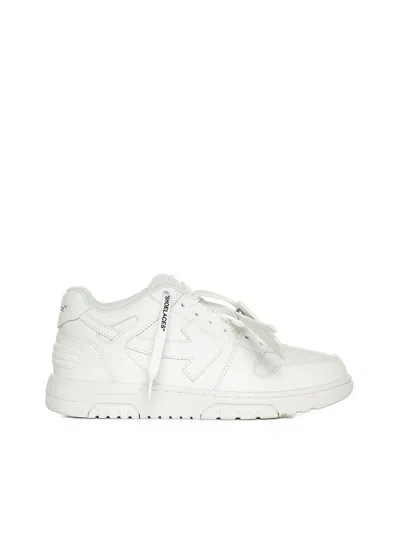 Off-white "out Of Office Sneakers In Leather" In White