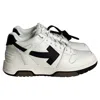 Off-white Out Of Office Arrow-logo Leather Sneakers