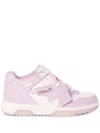 Off-white Out Of Office Sneakers In Lavander - White