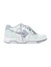Off-white Out Of Office Low Top Sneaker In Mint-grey Green