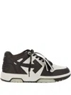 Off-white Color-block Low-top Sneakers With Bold Arrow Motifs In Multi