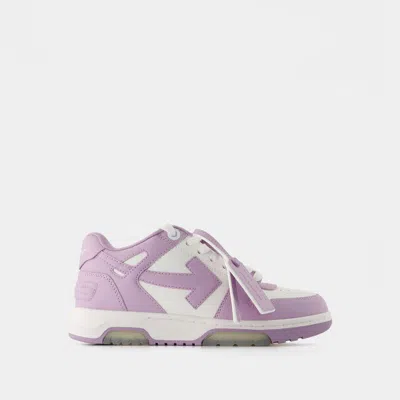 Off-white Out Of Office Sneakers In Purple