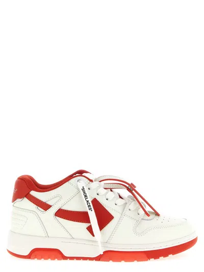 Off-white 'out Of Office' Sneakers In Red