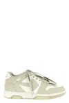 Off-white Out Of Office Sneakers Beige In Green