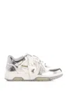 Off-white 'leather Mirror Out Of Office Sne In Silver