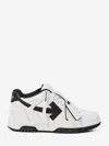 Off-white Out Of Office Arrow-logo Leather Sneakers In White