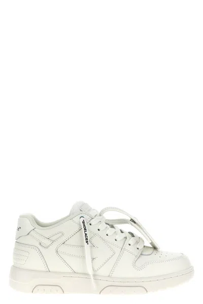 Off-white Out Of Office Perforated Sneakers In White