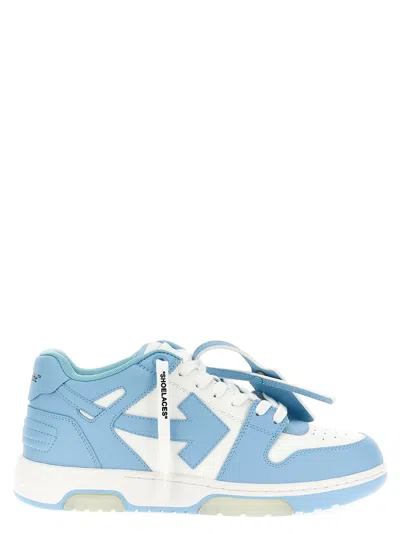 Off-white Out Of Office Sneakers In White/light Blue