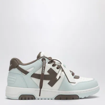 Off-white Out Of Office Sneakers White/light Blue/brown In Multi