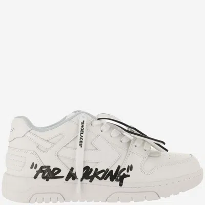 Off-white Out Of Office Sneakers With Print In White