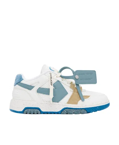 Off-white Out Of Office Strapped Low Upper Board Shoes In White
