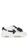 Off-white Out Of Office Leather Sneakers In Whitebl