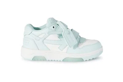 Pre-owned Off-white Out Of Office Straps White Light Blue (kids) In White/light Blue