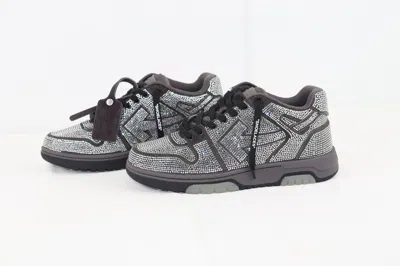 Pre-owned Off-white Out Of Office Strass Sneakers In Strass / Dark Grey / Black In Strass/dark Grey/black