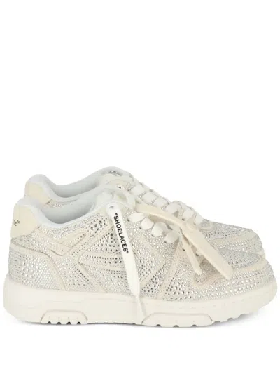 OFF-WHITE OUT OF OFFICE STRASS SNEAKERS