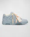 Off-white Light Blue Out Of Office Full Suede In 4040 Light Blue