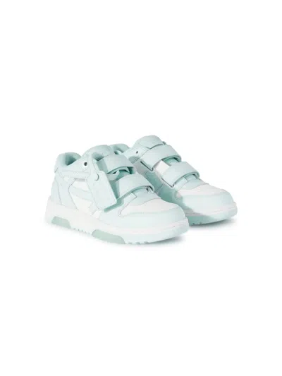 Off-white Kids' Out Of Office Touch-strap Trainers In White