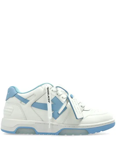 Off-white Out Of Office Trainers In 140 White - Light Blue