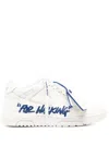 Off-white White Out Of Office 'for Walking' Sneakers In White