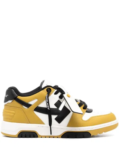 Off-white Out Of Office Trainers In Ocher Yell