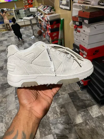 Pre-owned Off-white Out Of Office "vintage Suede"
