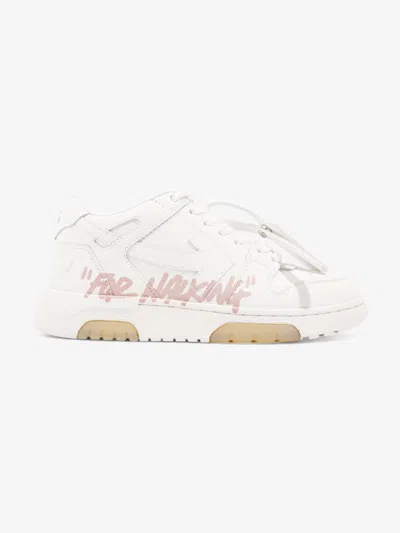OFF-WHITE OUT OF OFFICE 'WALKING' / LEATHER