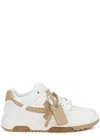 OFF-WHITE OFF-WHITE OUT OF OFFICE WHITE LEATHER SNEAKERS