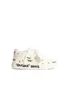 Off-white Out Of Office White Leather Sneakers In Multi
