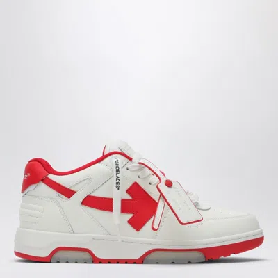 OFF-WHITE OFF-WHITE OUT OF OFFICE WHITE/RED SNEAKER MEN