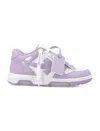 Off-white Out Of Office Womans Sneakers In Purple