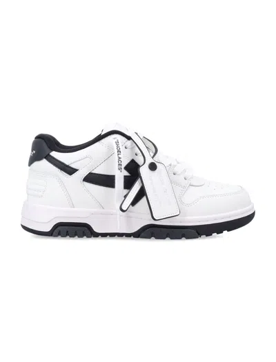 OFF-WHITE OFF-WHITE OUT OF OFFICE WOMEN S LEATHER SNEAKERS