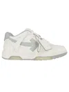Off-white Out Of Office Low Top Sneaker In White Grey