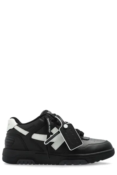 Off-white Out Off Office Lace-up Sneakers In Black