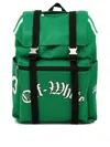 OFF-WHITE OUTDOOR BACKPACKS GREEN