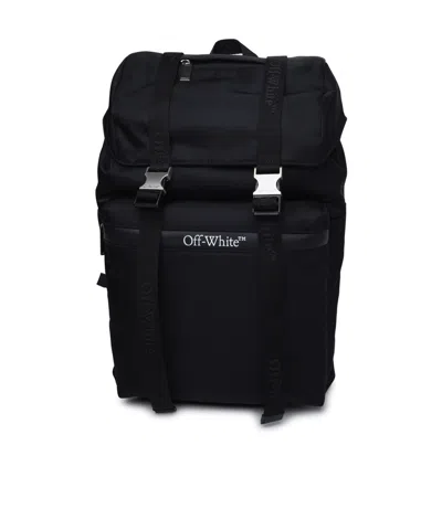 Off-white Outdoor Drawstring Backpack In Black