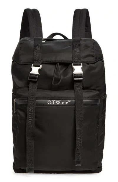 Off-white Off White Outdoor Backpack In Black