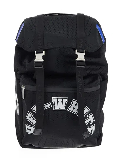 Off-white Outdoor Hike Backpack In Black