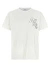 Off-white Slim Fit Arrow Design T-shirt In White