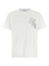 Off-white Slim Fit Arrow Design T-shirt In White