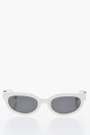 Off-white Oval Sparks Sunglasses With Golden-effect Monogram